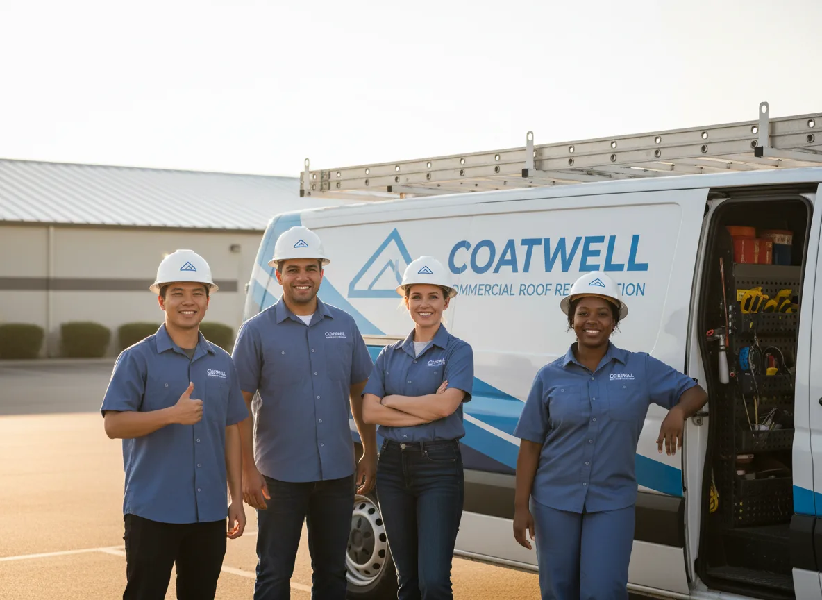 Commercial roof coating company in New Germany, MN